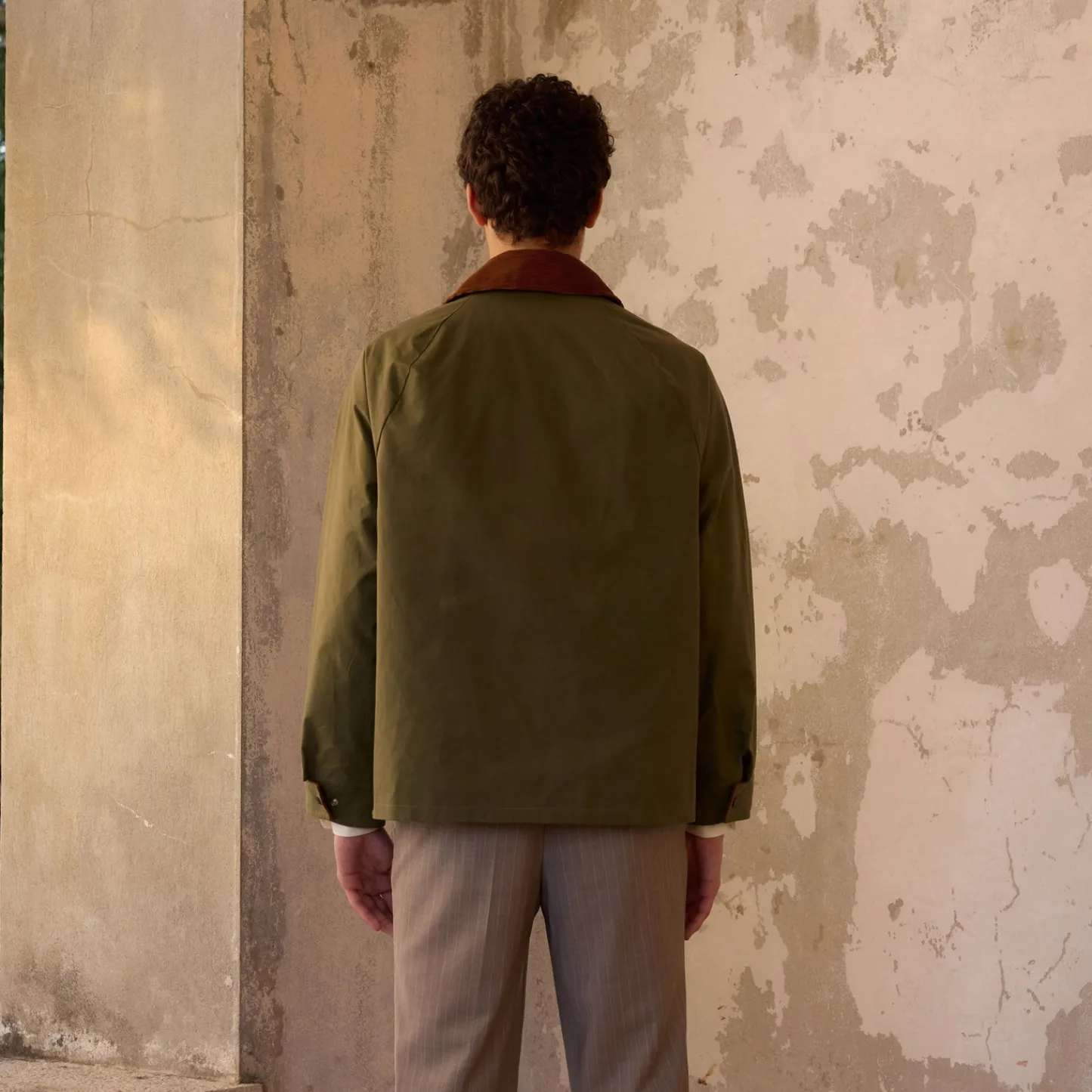 HAST Blouson en coton ciré> Manteaux Et Blousons
