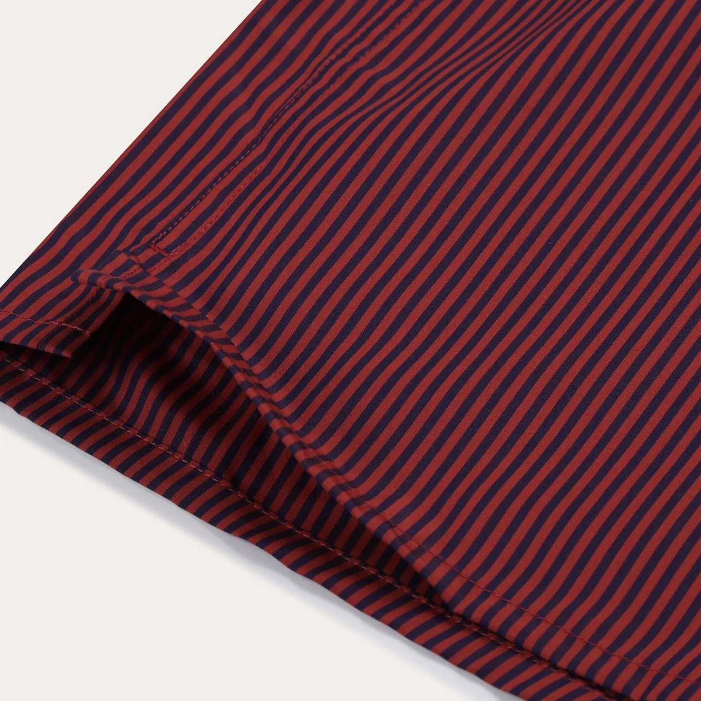HAST Caleçon upcyclé à rayures marine et rouges> Caleçons