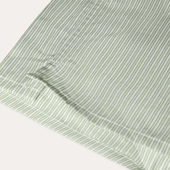 HAST Caleçon upcyclé bleu à rayures vertes et blanches> Caleçons