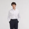 HAST Chemise cintrée double retors en popeline blanche> Cintrée | Chemises Blanches