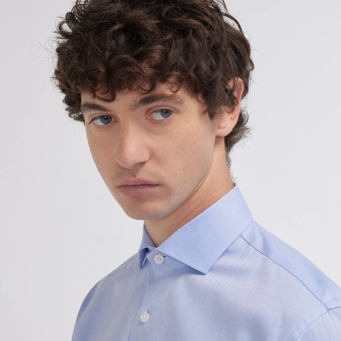 HAST Chemise cintrée en chevron e> Cintrée | Chemises Formelles