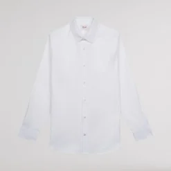 HAST Chemise cintrée en chevron blanche><noscript><img width=