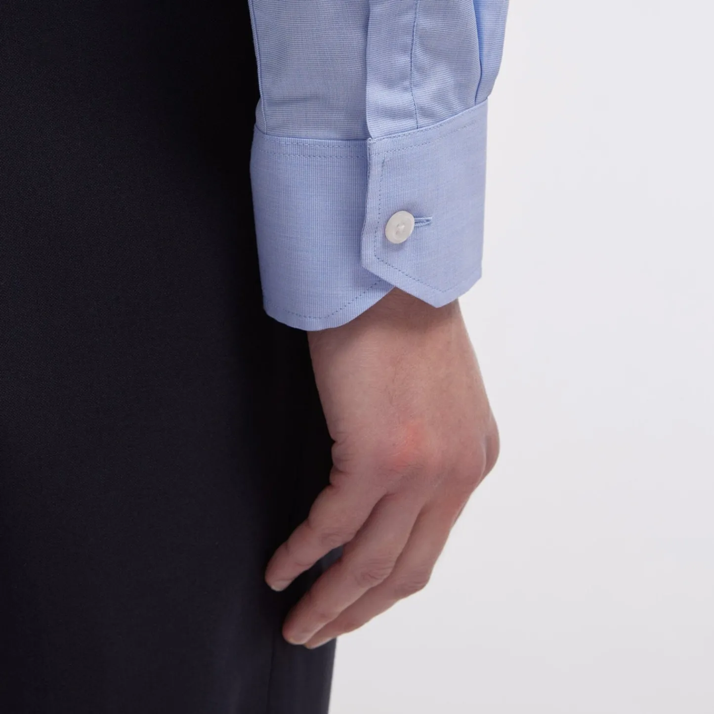 HAST Chemise cintrée en fil-à-fil double retors e> Cintrée | Chemises Formelles