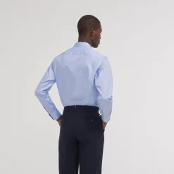 HAST Chemise cintrée en fil-à-fil double retors e><noscript><img width=