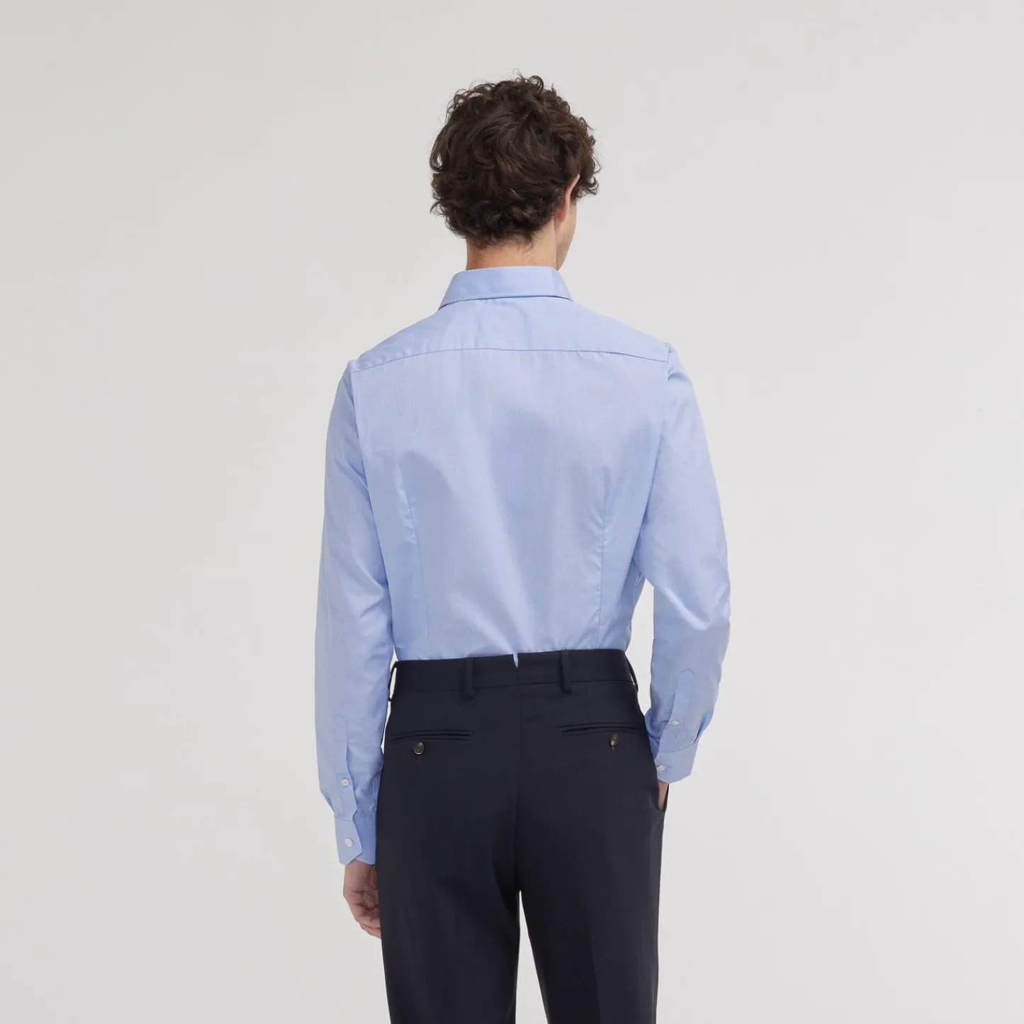 HAST Chemise cintrée en fil-à-fil double retors e> Cintrée | Chemises Formelles