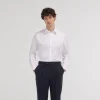 HAST Chemise cintrée en oxford double retors he> Cintrée | Chemises Blanches