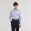 HAST Chemise cintrée en oxford double retors e> Cintrée | Chemises Bleues