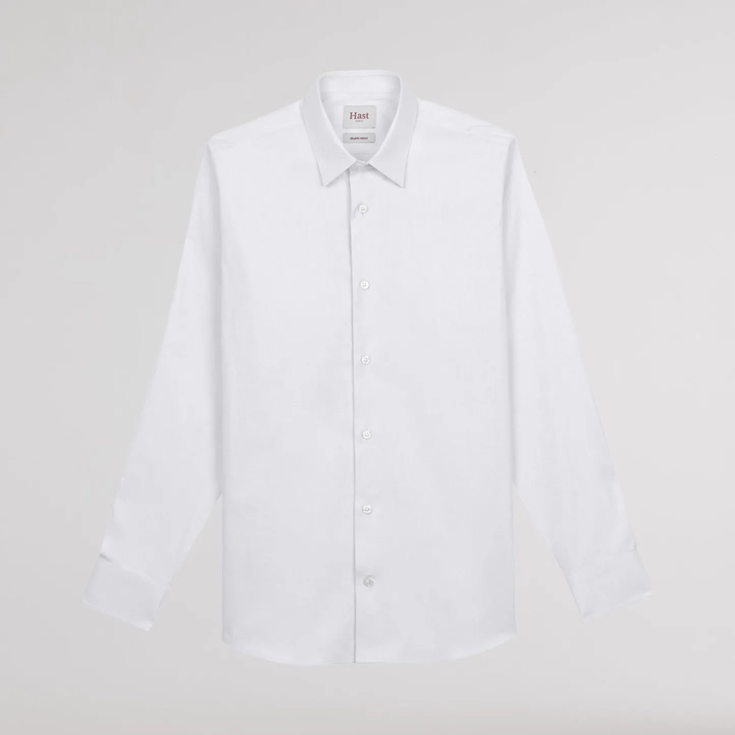 HAST Chemise cintrée en oxford double retors he> Cintrée | Chemises Blanches