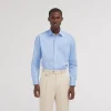 HAST Chemise cintrée en popeline double retors e> Cintrée | Chemises Bleues