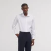 HAST Chemise cintrée en popeline double retors blanche> Cintrée | Chemises Blanches