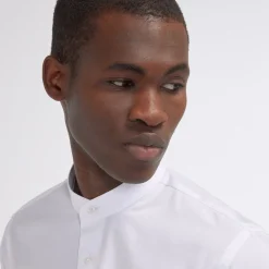 HAST Chemise cintrée en popeline double retors blanche> Cintrée | Chemises Blanches