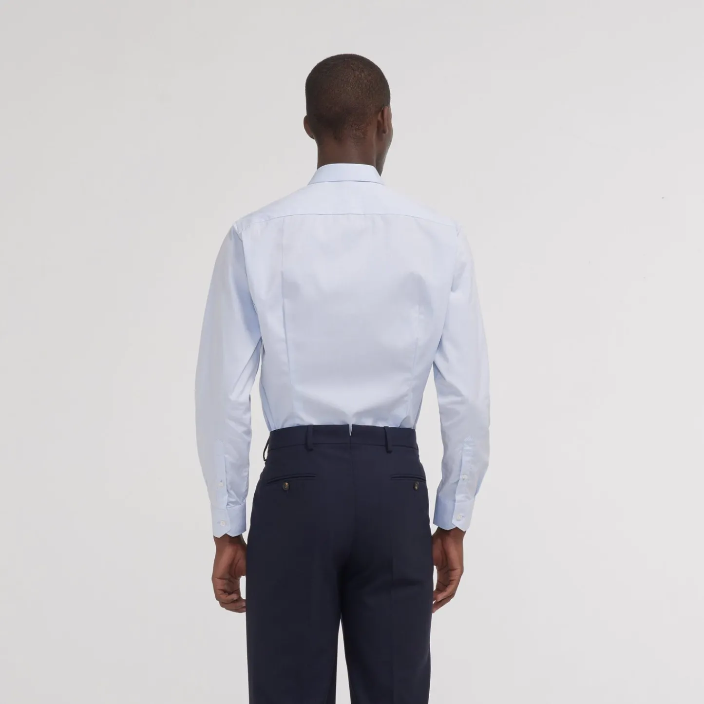 HAST Chemise cintrée en popeline double retors> Cintrée | Chemises Bleues