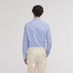 HAST Chemise cintrée en popeline double retors vichy e><noscript><img width=