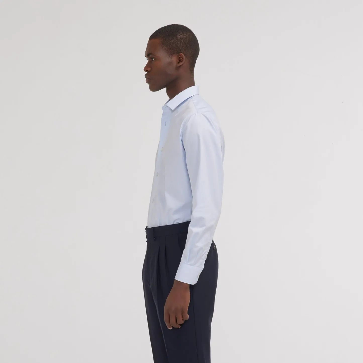 HAST Chemise cintrée en popeline double retors> Cintrée | Chemises Bleues