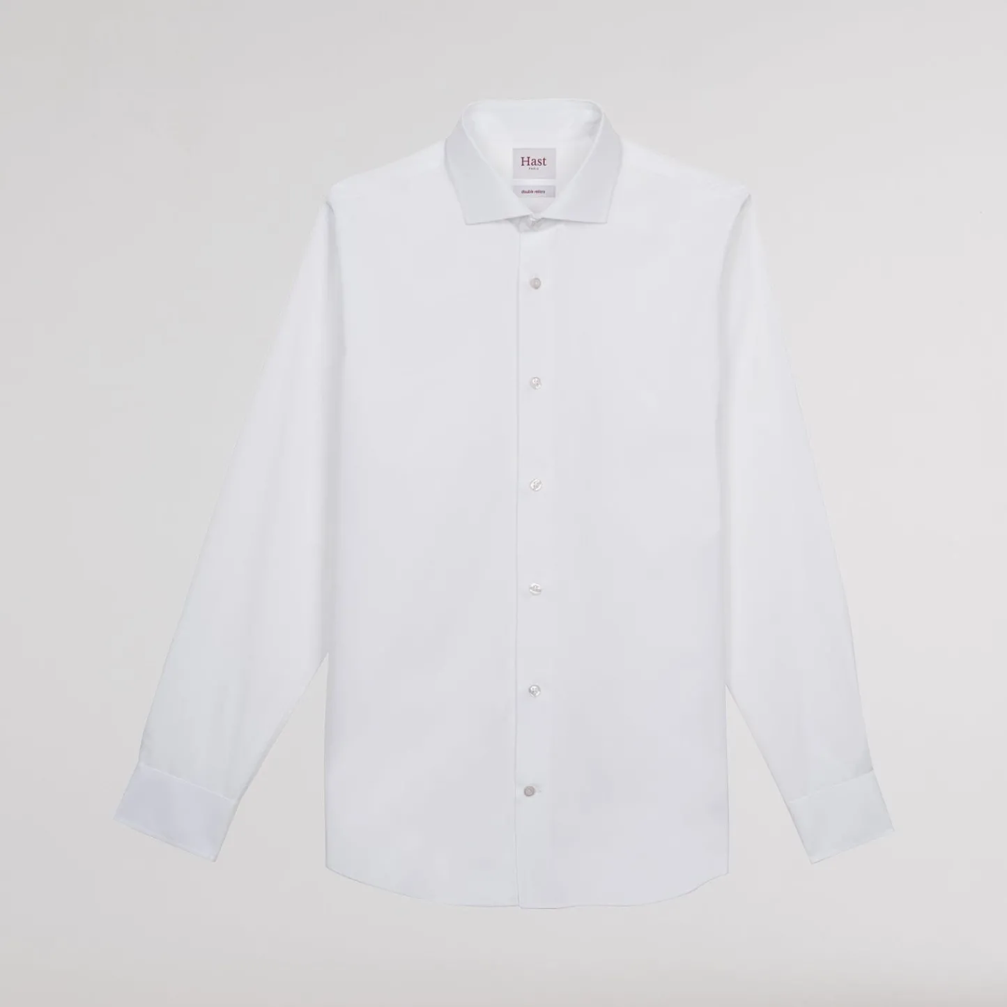 HAST Chemise cintrée en popeline double retors he> Les Essentiels | Cintrée