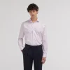 HAST Chemise cintrée en twill à fines rayures s> Cintrée | Chemises Formelles