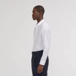 HAST Chemise cintrée en twill stretch naturel><noscript><img width=