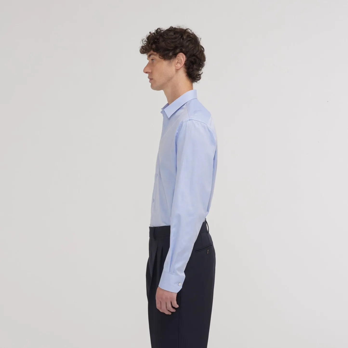 HAST Chemise cintrée en twill e> Cintrée | Chemises Formelles