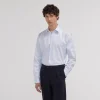 HAST Chemise cintrée en twill double retors> Cintrée | Chemises Bleues