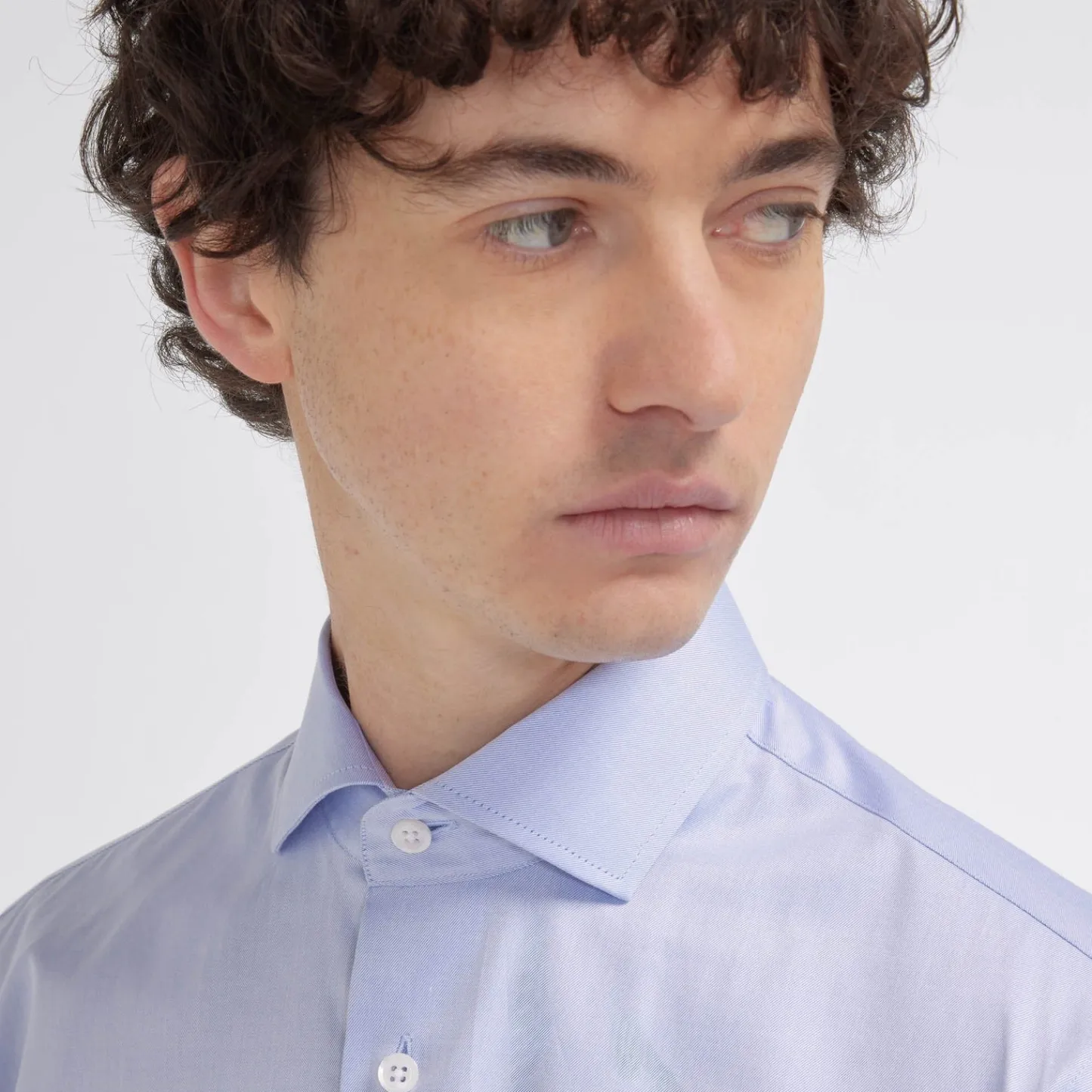 HAST Chemise cintrée en twill double retors e> Cintrée | Chemises Formelles