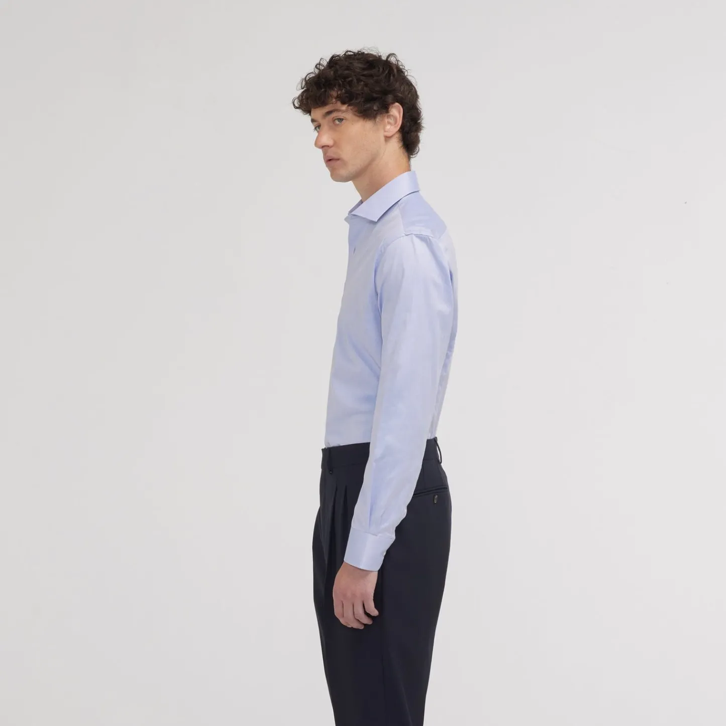 HAST Chemise cintrée en twill double retors e> Cintrée | Chemises Formelles