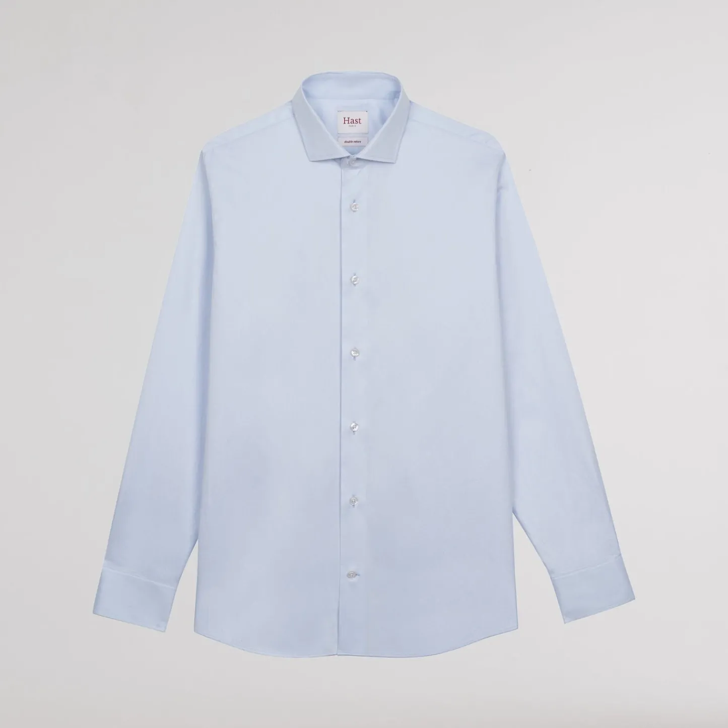 HAST Chemise cintrée en twill double retors> Cintrée | Chemises Bleues
