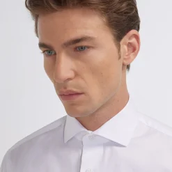 HAST Chemise en chevron he> Classique | Chemises Blanches