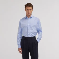 HAST Chemise en chevron e> Classique | Chemises Bleues