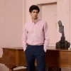 HAST Chemise en coton et lin à rayures> Décontractée | Chemises Par Couleurs