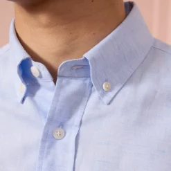 HAST Chemise en coton et lin><noscript><img width=