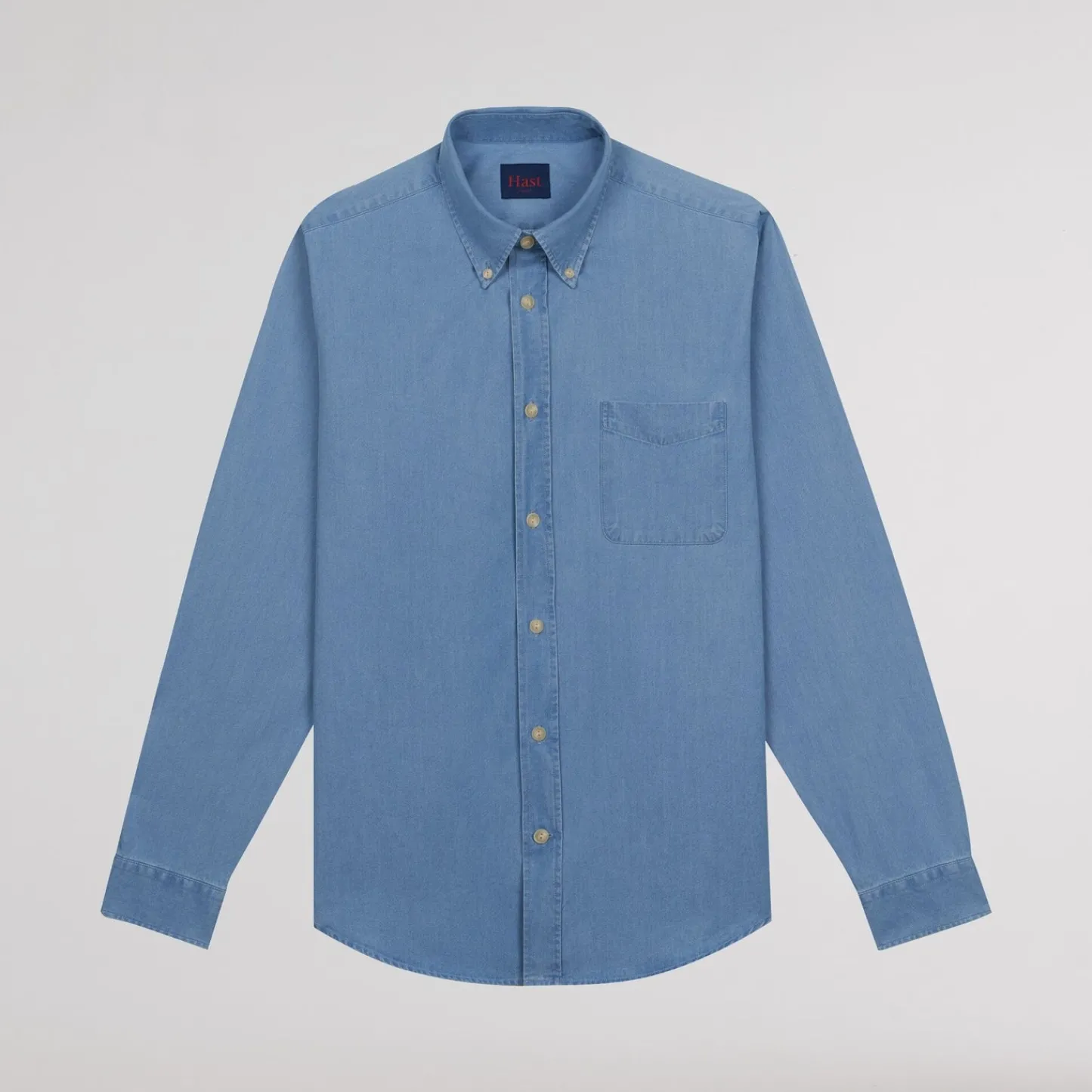 HAST Chemise en denim bleu clair> Les Essentiels | Décontractée