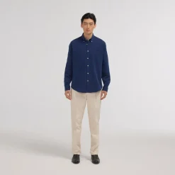 HAST Chemise en denim bleu foncé><noscript><img width=
