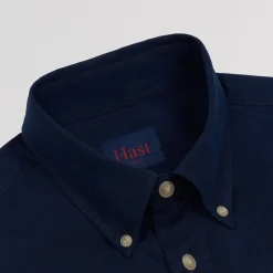 HAST Chemise en denim bleu foncé><noscript><img width=