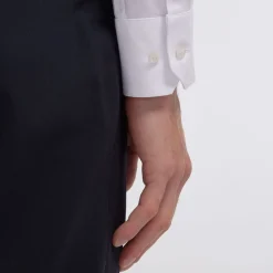 HAST Chemise en dobby blanche><noscript><img width=