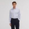 HAST Chemise en fil-à-fil double retors> Classique | Chemises Bleues