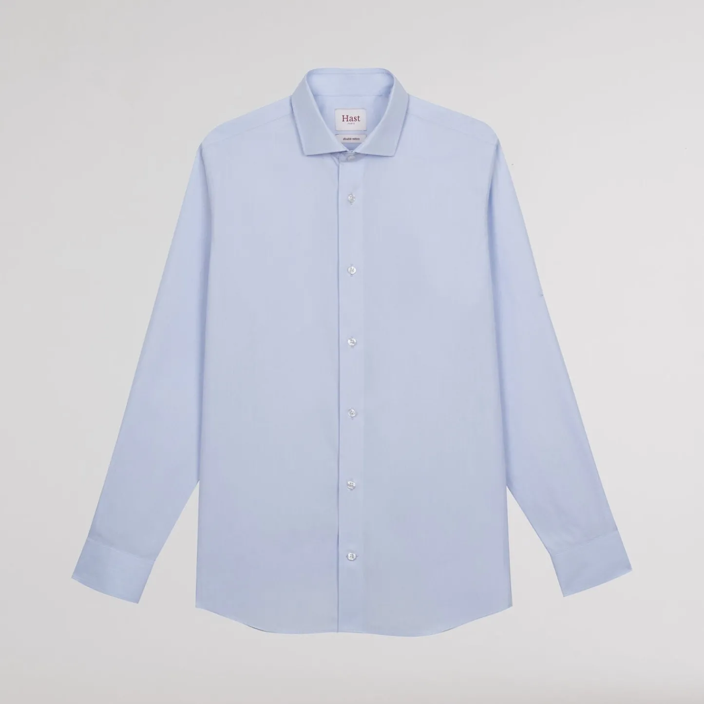 HAST Chemise en fil-à-fil double retors> Classique | Chemises Bleues