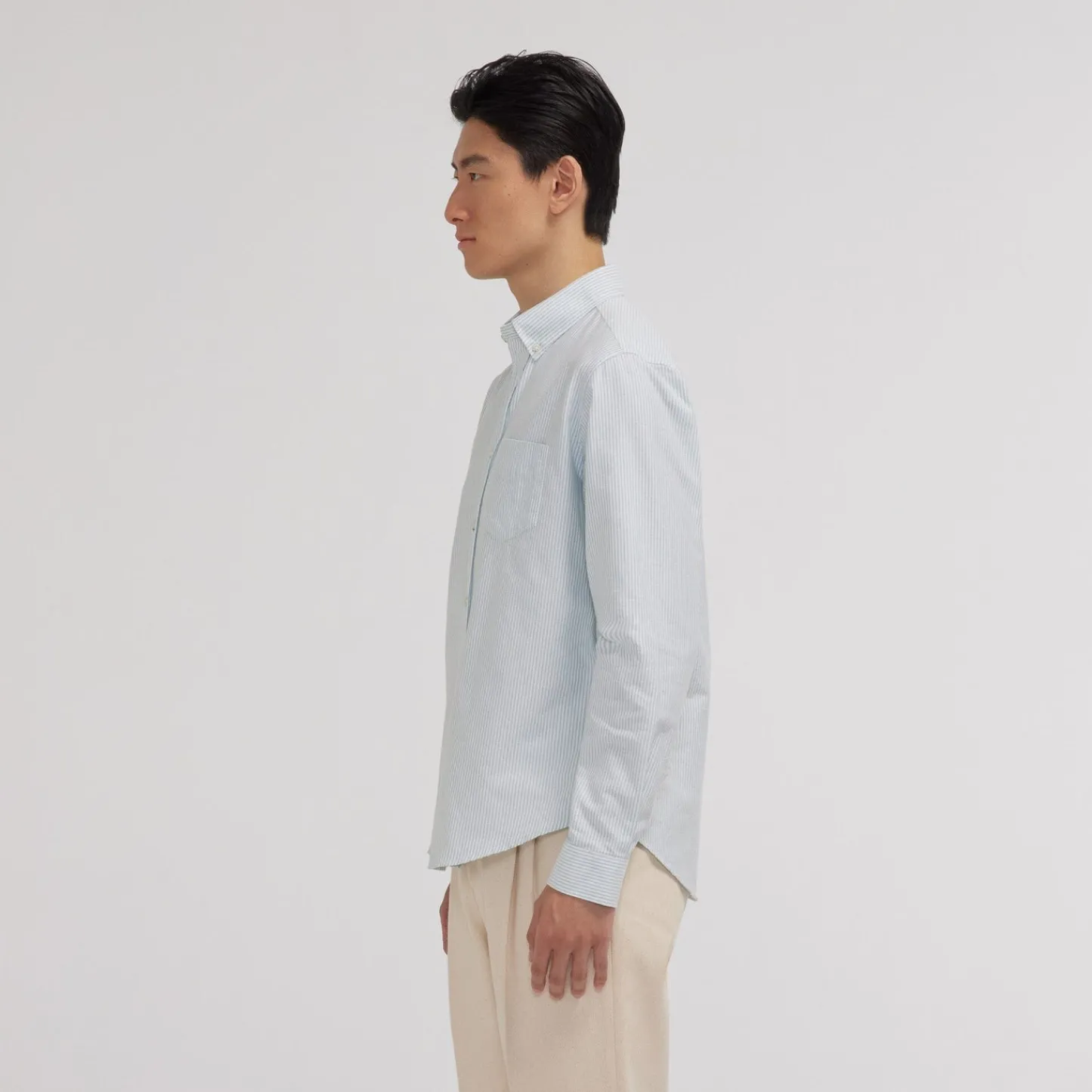 HAST Chemise en oxford à rayures es> Décontractée | Chemises Par Couleurs