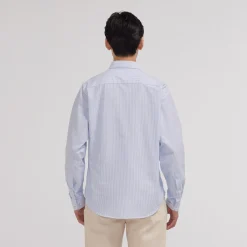 HAST Chemise en oxford à rayures ciel><noscript><img width=