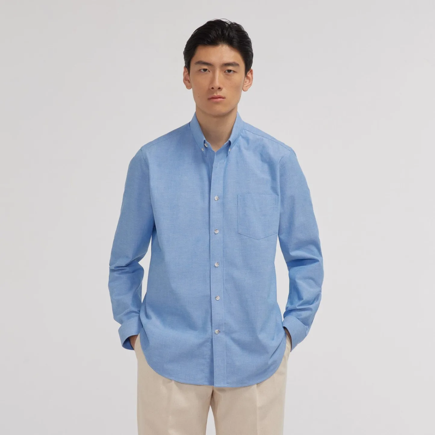 HAST Chemise en oxford e> Les Essentiels | Décontractée