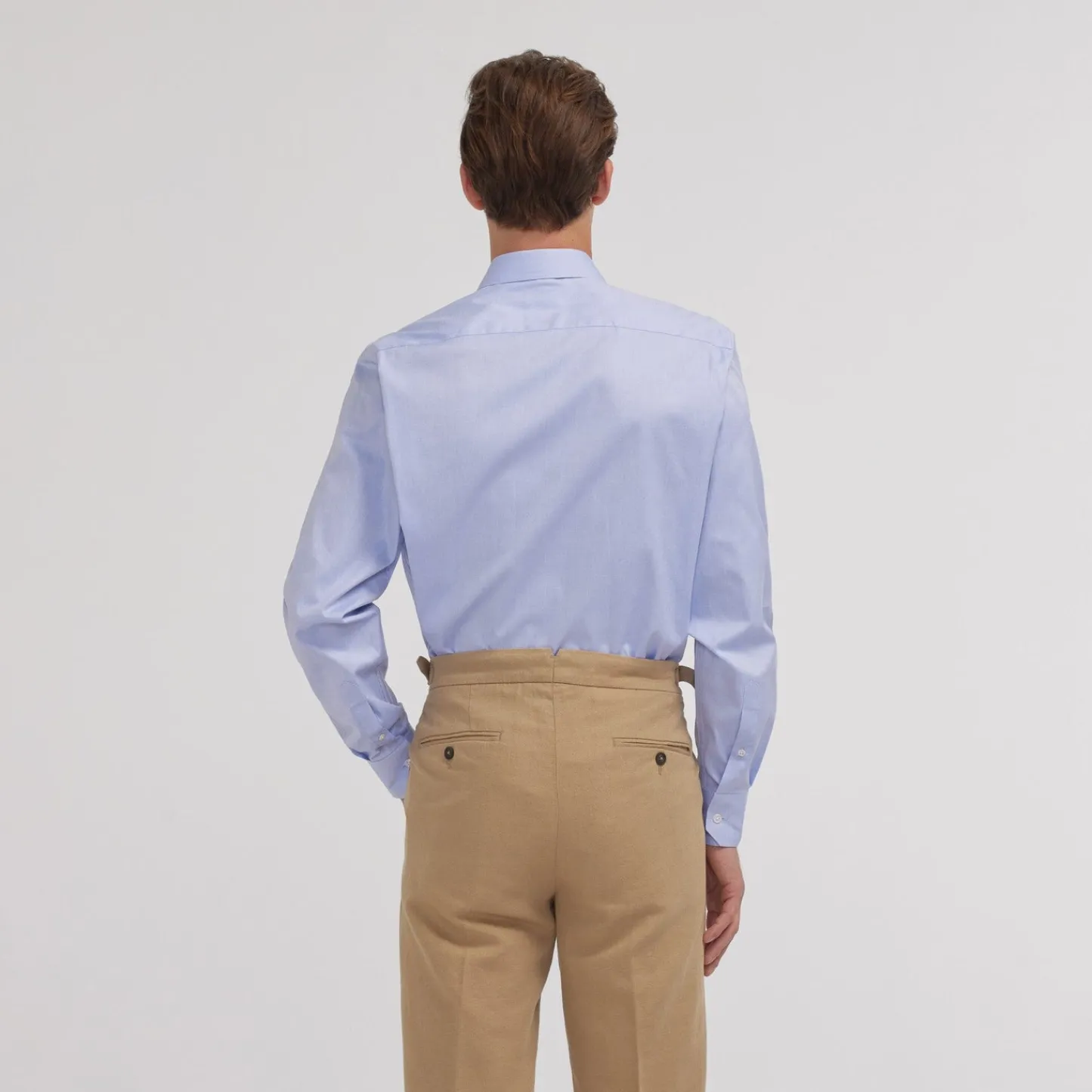 HAST Chemise en oxford double retors e> Classique | Chemises Bleues