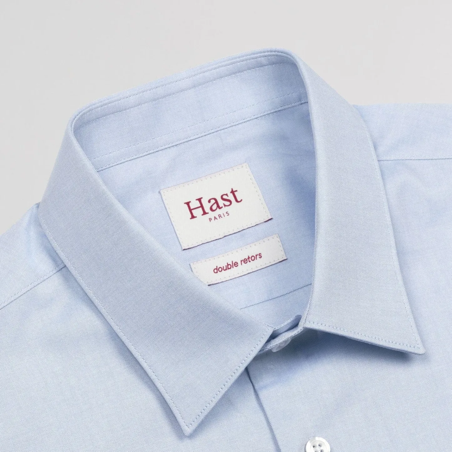 HAST Chemise en oxford double retors> Classique | Chemises Bleues