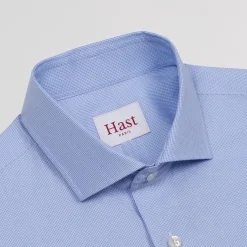HAST Chemise en oxford double retors pied de puce e><noscript><img width=
