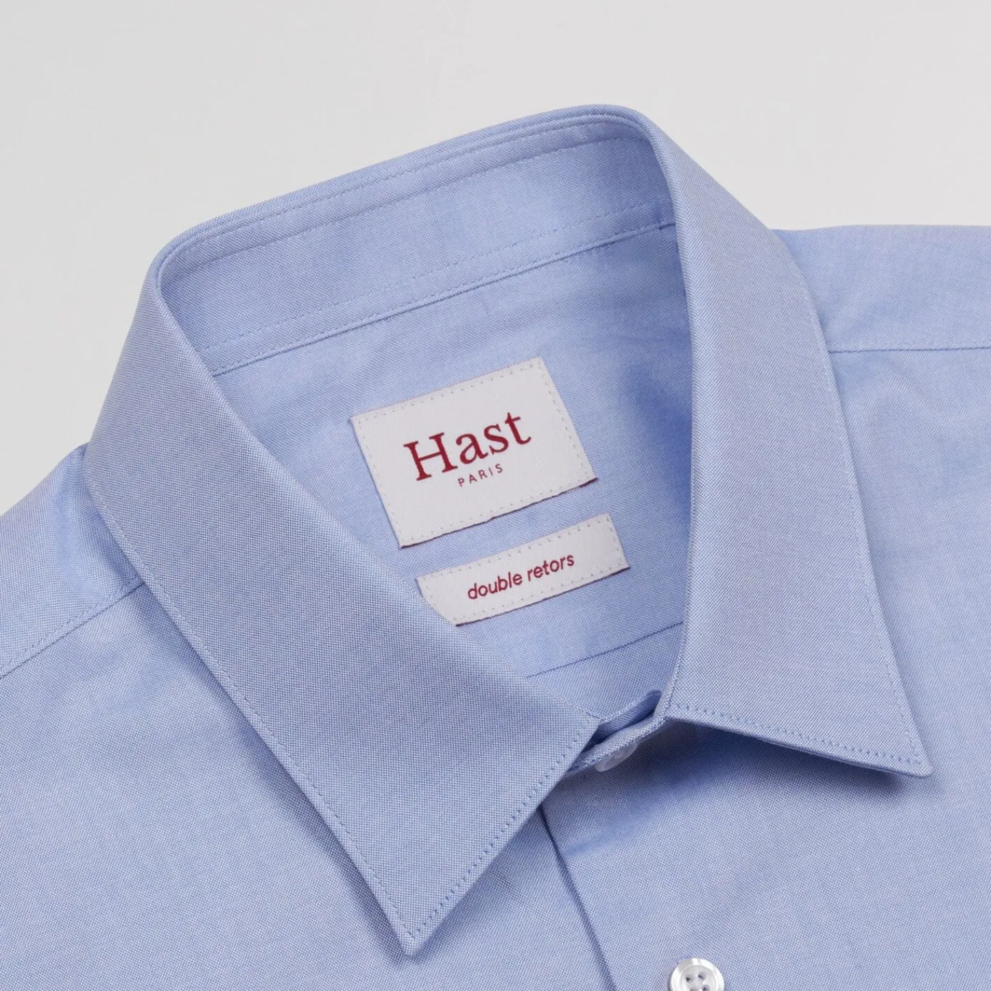 HAST Chemise en oxford double retors e> Classique | Chemises Bleues