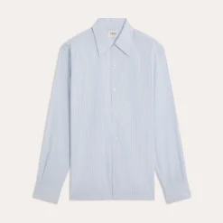 HAST Chemise en popeline bleue à rayures><noscript><img width=
