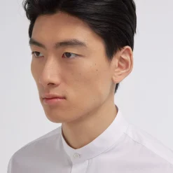 HAST Chemise en popeline double retors blanche> Classique | Chemises Blanches
