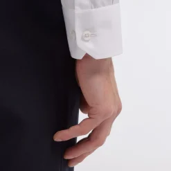 HAST Chemise en popeline double retors he><noscript><img width=