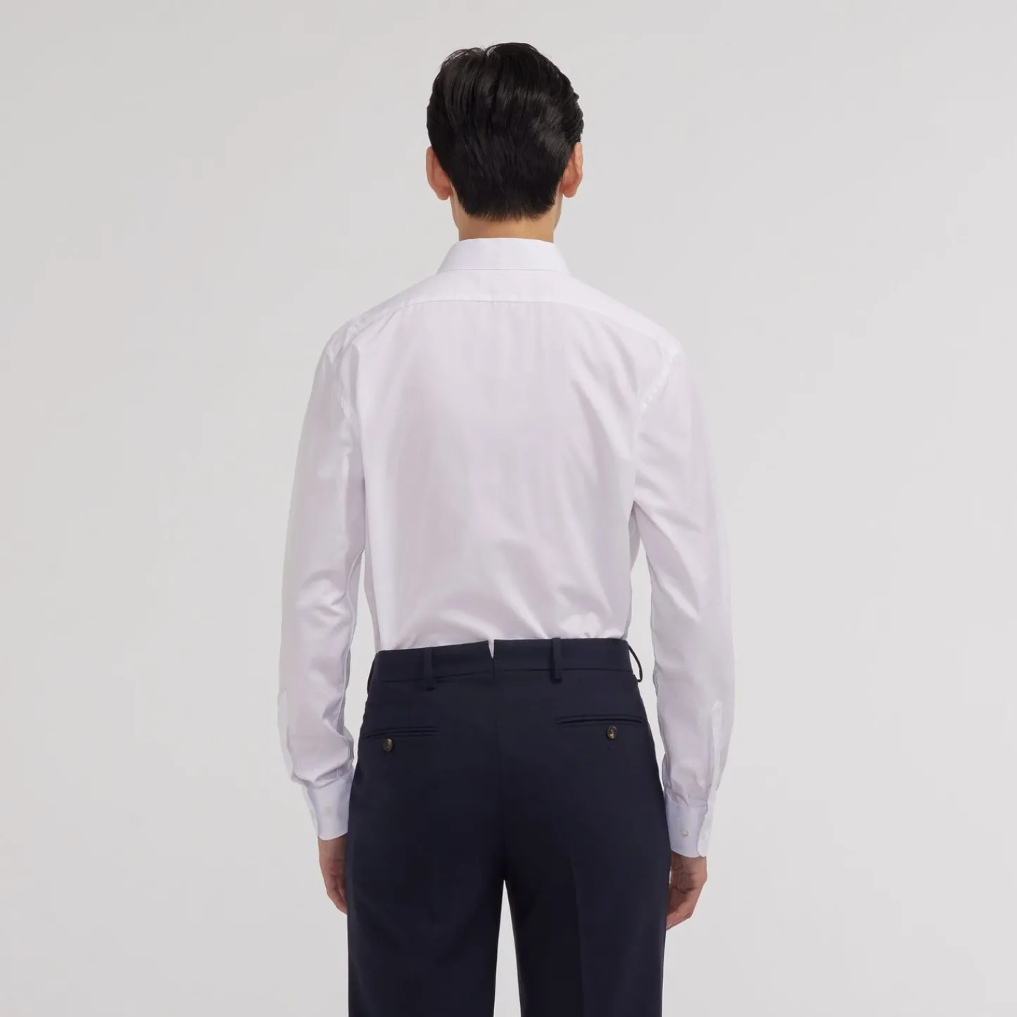 HAST Chemise en popeline double retors blanche> Chemises Blanches | Chemises Formelles