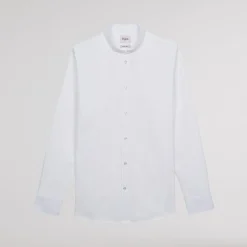 HAST Chemise en popeline double retors blanche><noscript><img width=