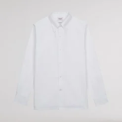HAST Chemise en popeline double retors blanche><noscript><img width=