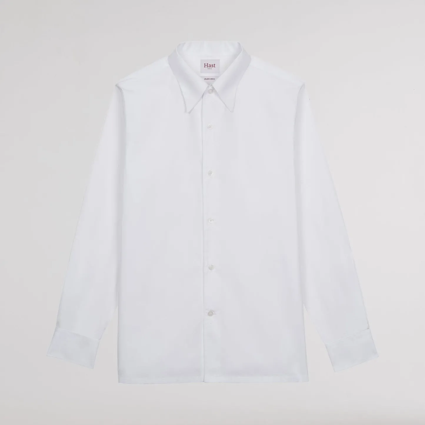 HAST Chemise en popeline double retors blanche> Chemises Blanches | Chemises Formelles